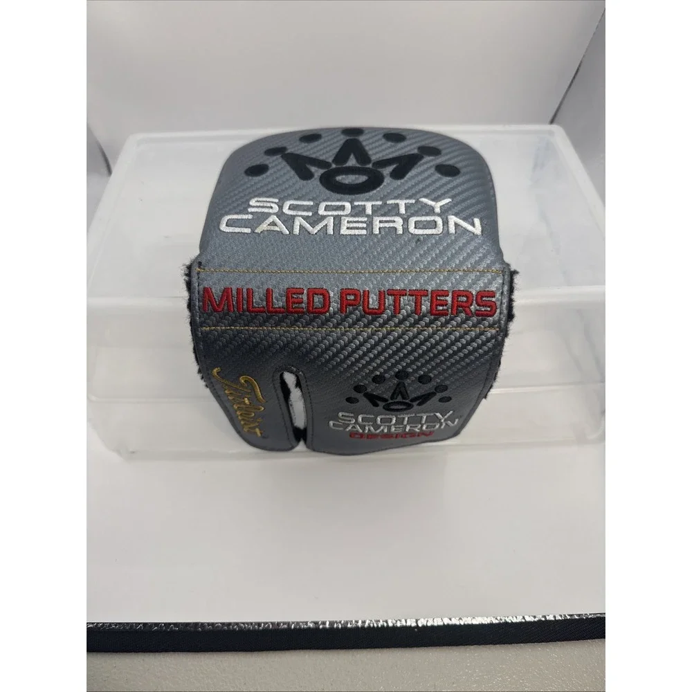 RH Scotty Cameron Futura X Mid Square Mallet Putter Headcover Head Cover EUC